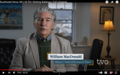 Bill MacDonald on Striking Balance - Southwest Nova